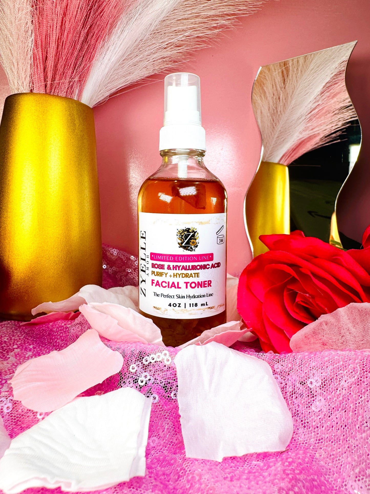 Rose & Hyaluronic Acid Facial Toner