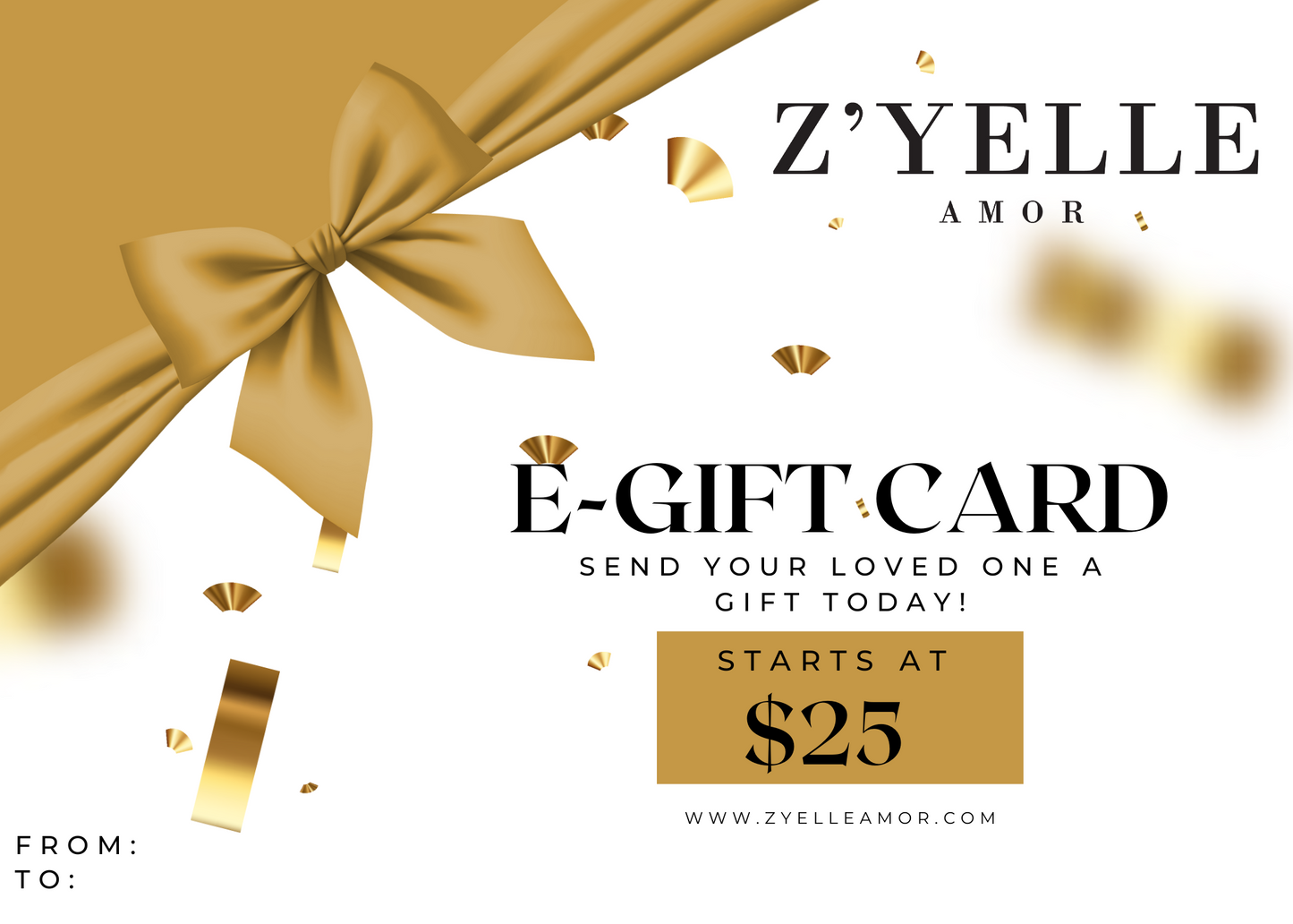 Z'YELLE Amor Gift Card