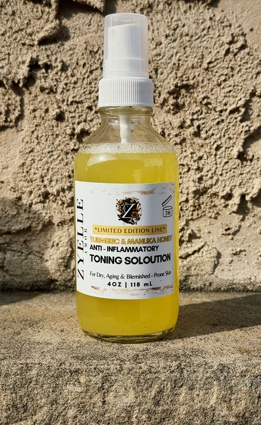 Turmeric & Manuka Honey Facial Toning Solution