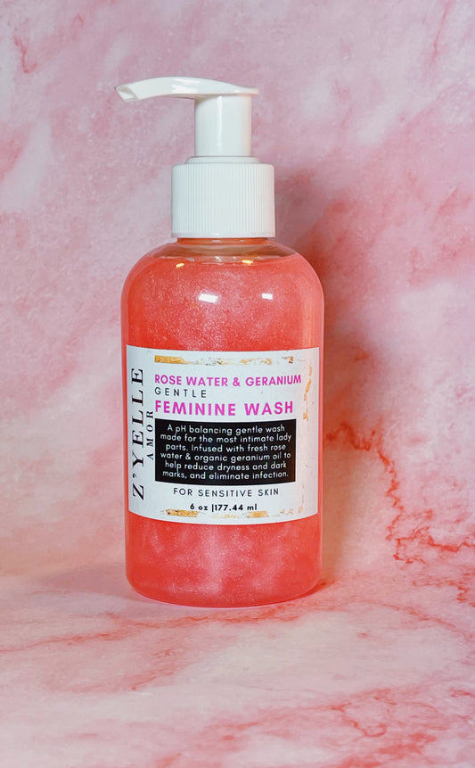 Rose Water & Geranium Feminine Wash