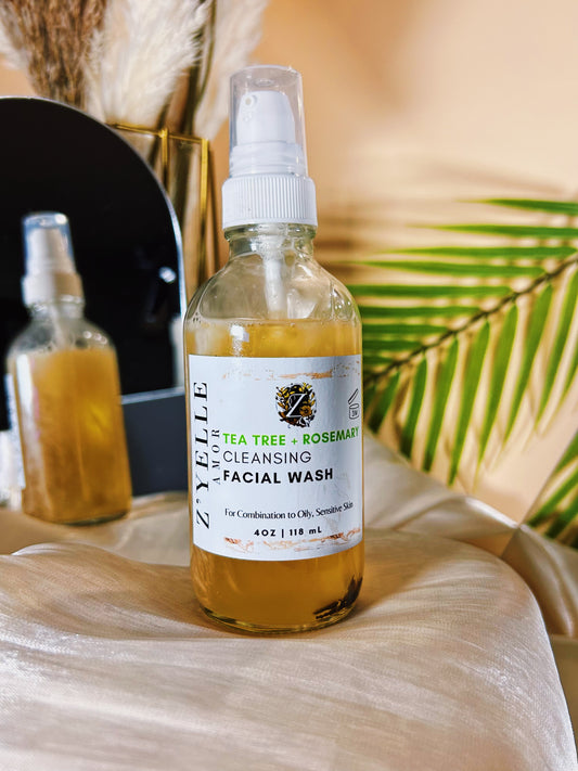 Rosemary & Tea Tree: Cleansing Facial Wash