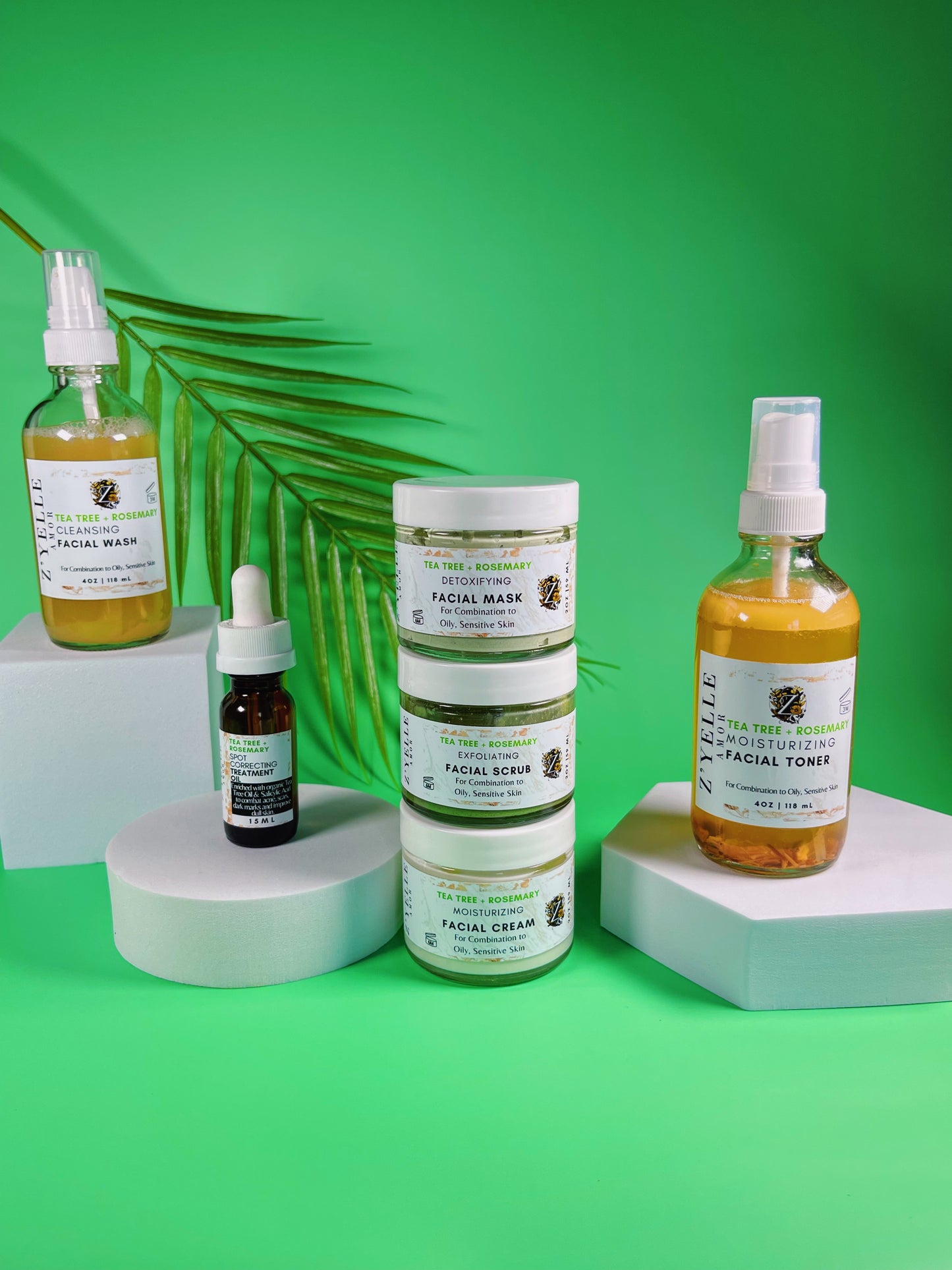 Rosemary & Tea Tree Skin Care Bundle